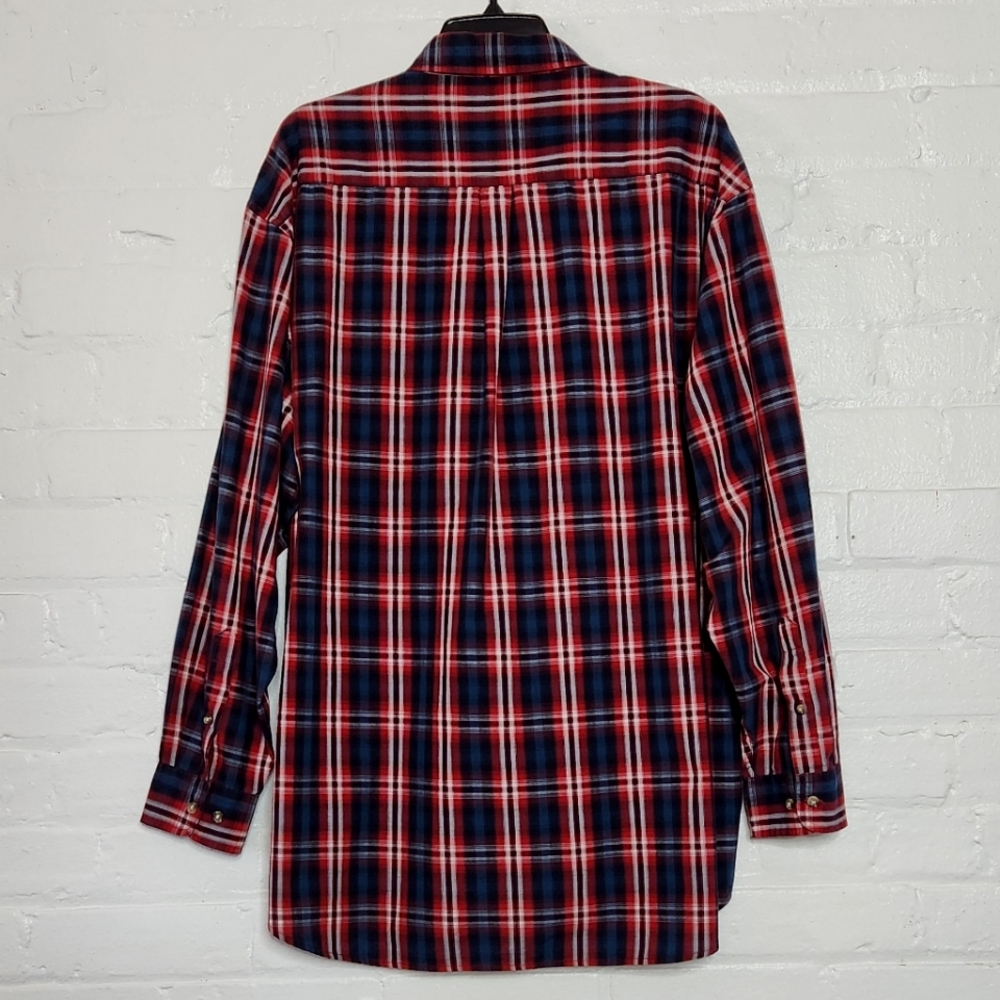 Saddlebred Plaid Button-Down Shirt - Picture 4 of 4